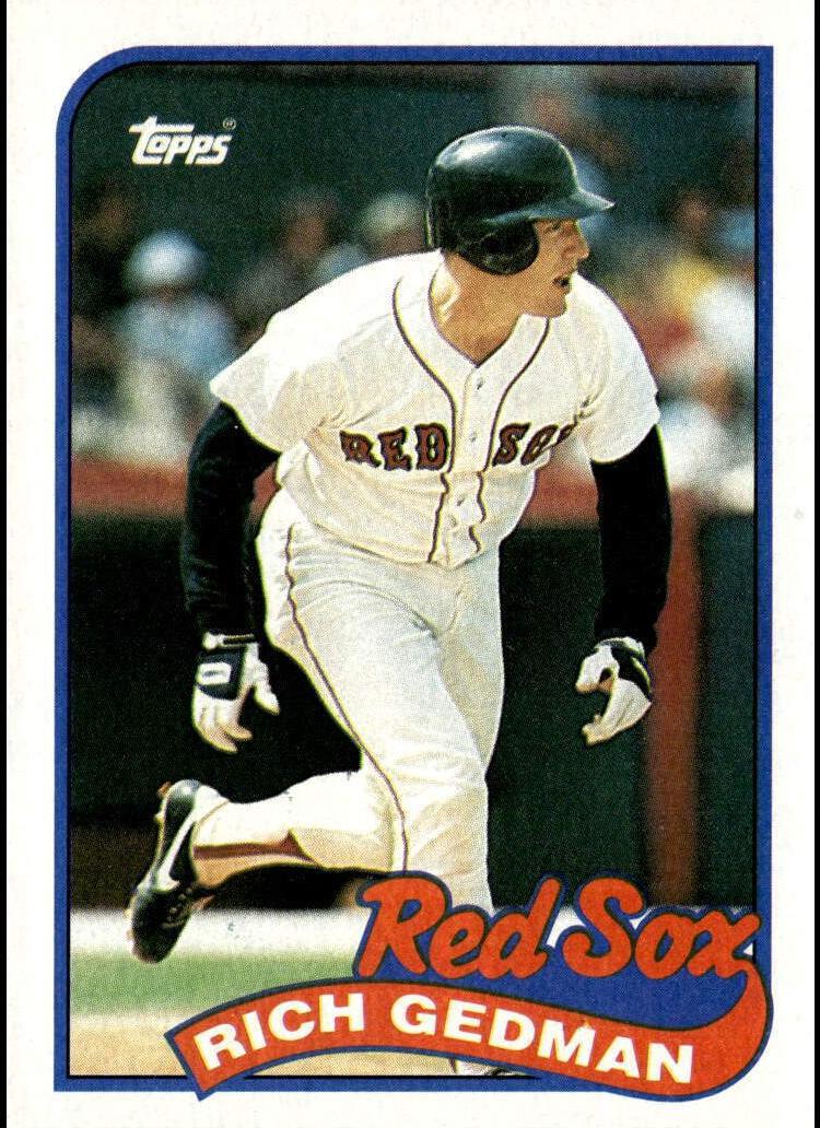 1989 Rich Gedman #652