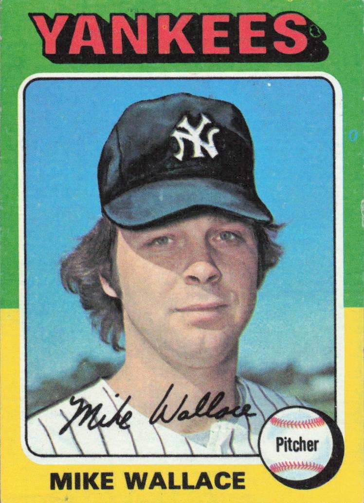 Mike Wallace 1975 Topps Baseball