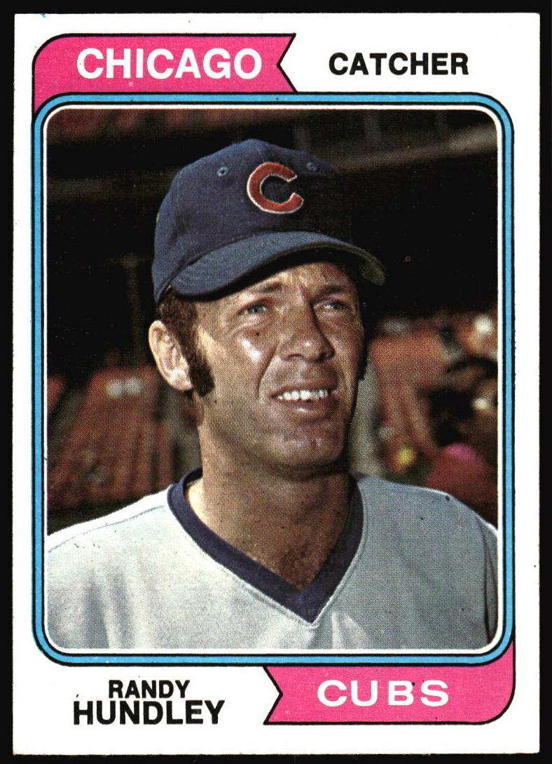 1974 Topps Randy Hundley #319 card