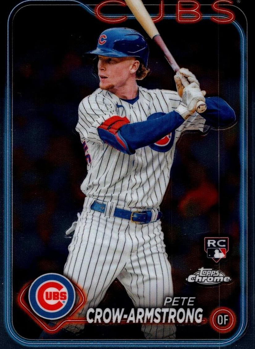 Pete Crow-Armstrong 2024 Topps Chrome Baseball card