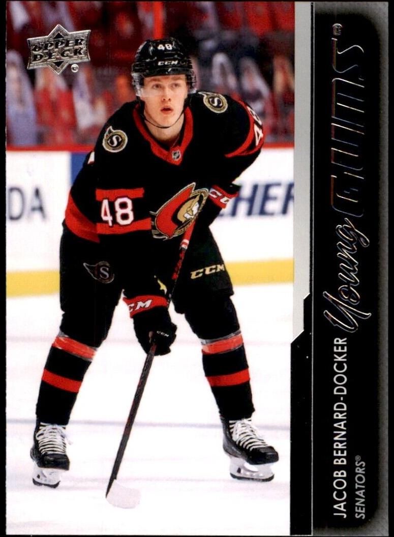 2021 Upper Deck Jacob Bernard-Docker #495 card