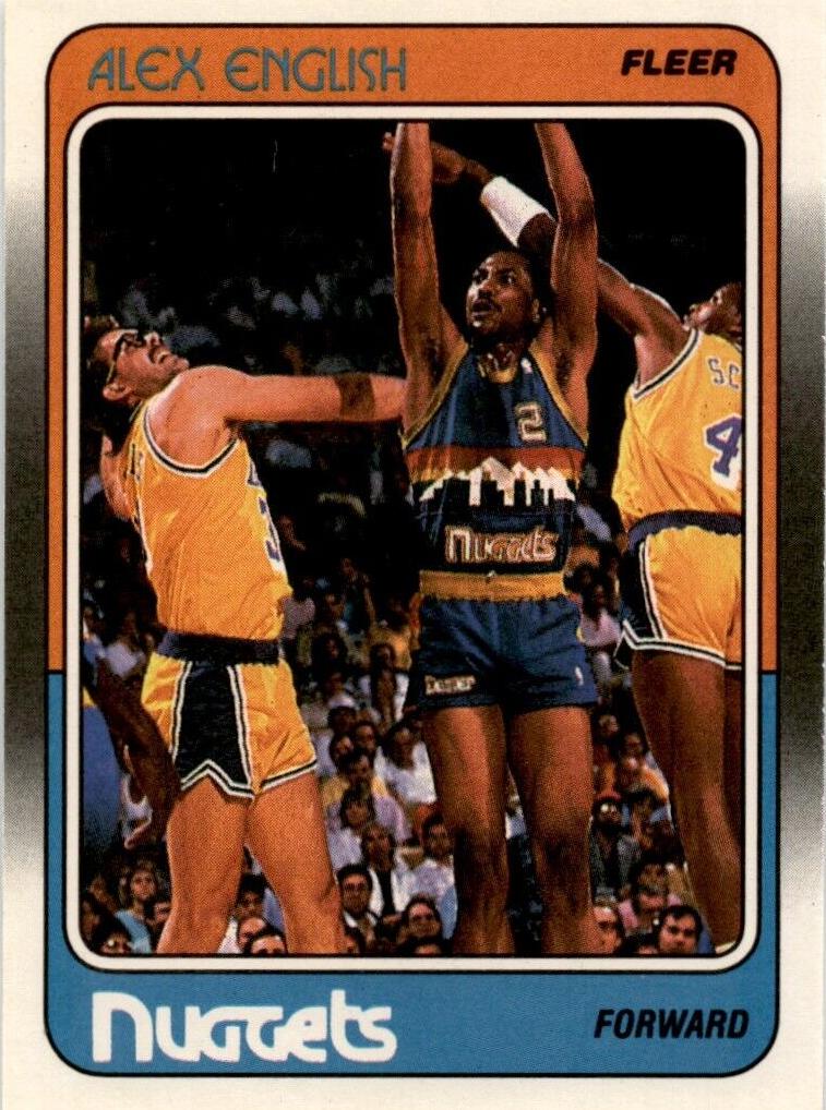 1988 Alex English #34