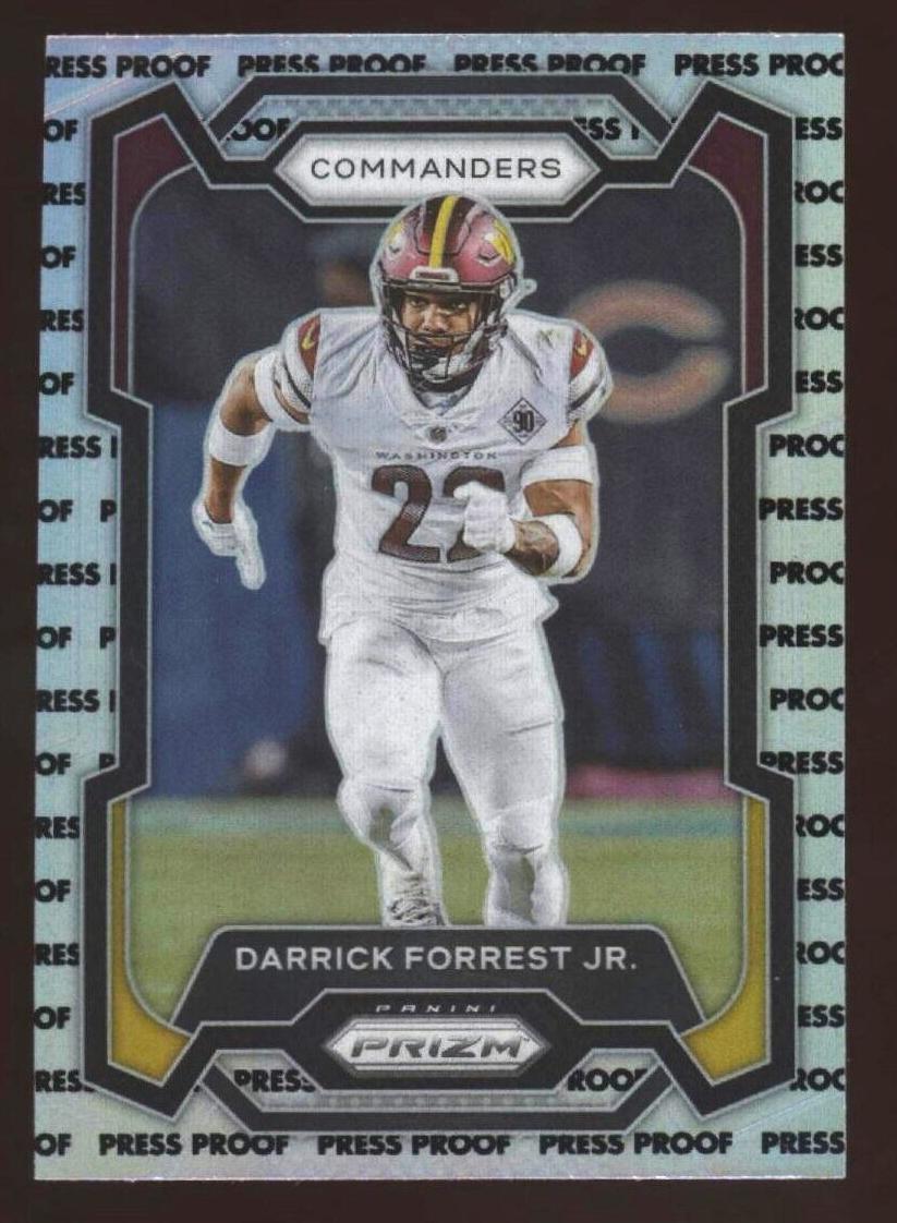 Darrick Forrest Jr. 2023 Prizm Football card