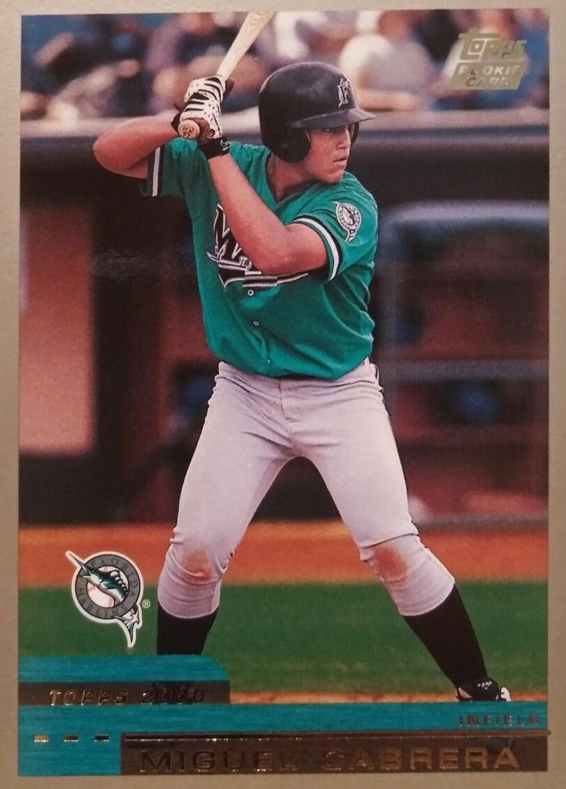 Miguel Cabrera 2000 Topps Traded Baseball