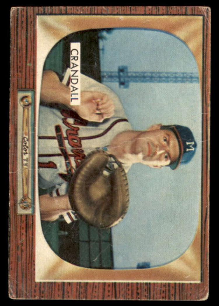 1955 Del Crandall #217