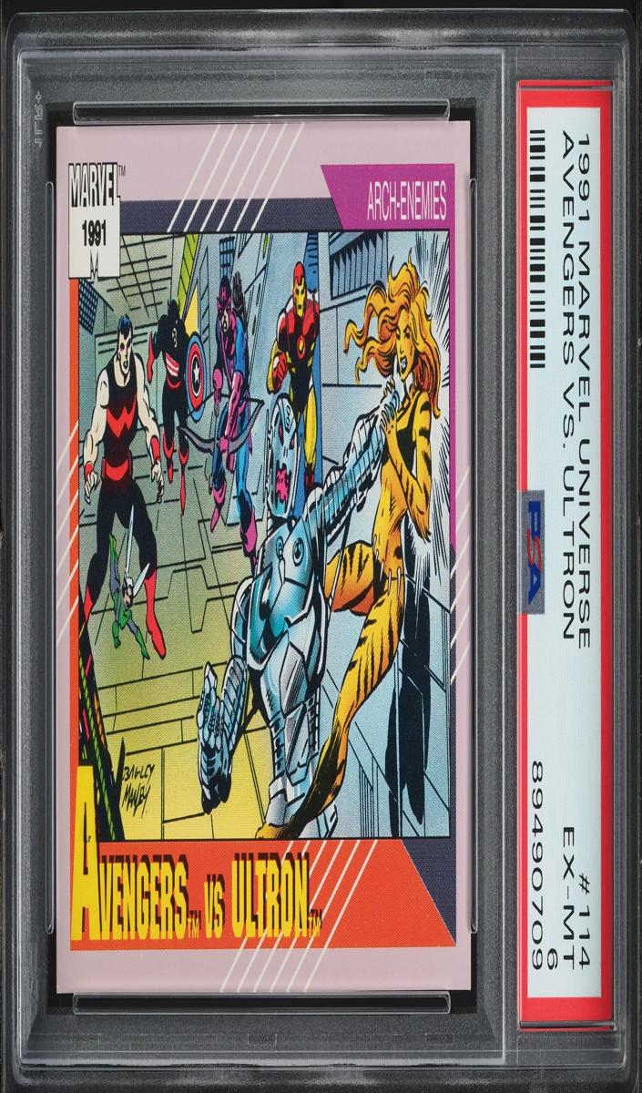 1991 Avengers #114