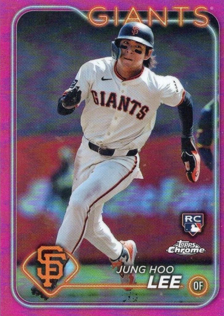 2024 Topps Chrome Jung Hoo Lee [Refractor] #201 card