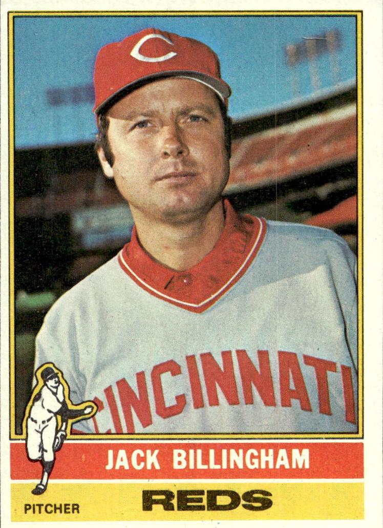 1976 Topps Jack Billingham #155 card
