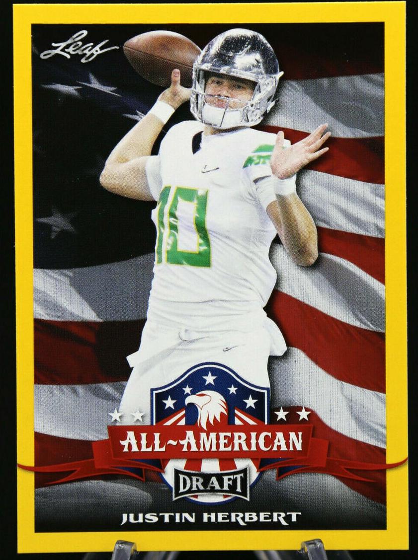 2020 Justin Herbert [Gold] #63