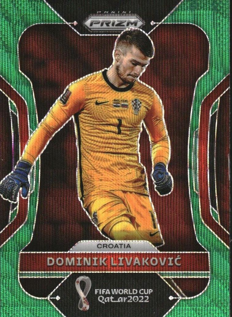 2022 Dominik Livakovic [Prizms Green Wave] #56
