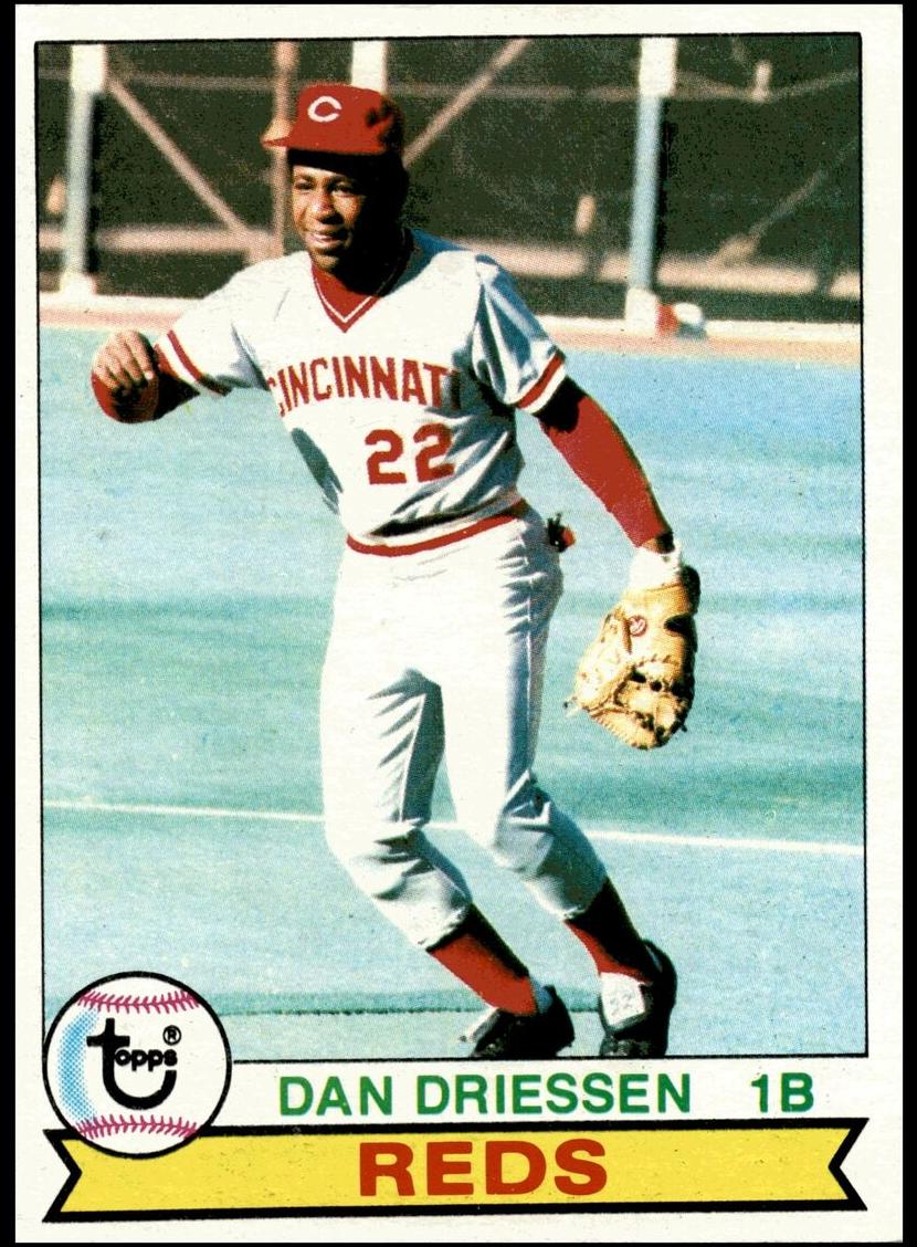 1979 Topps Dan Driessen #475 card