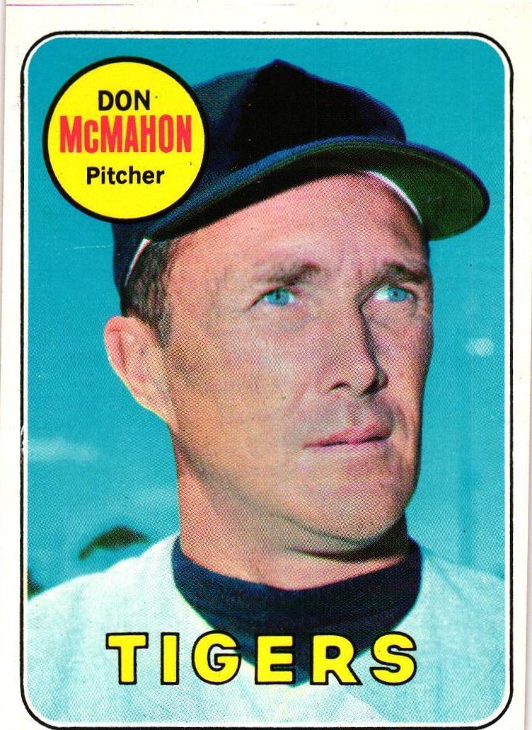1969 Topps Don McMahon #616 card