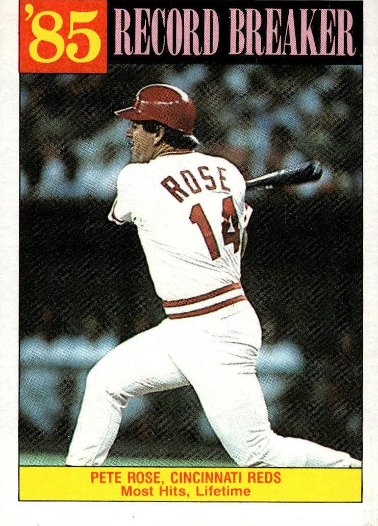 1986 Pete Rose #206