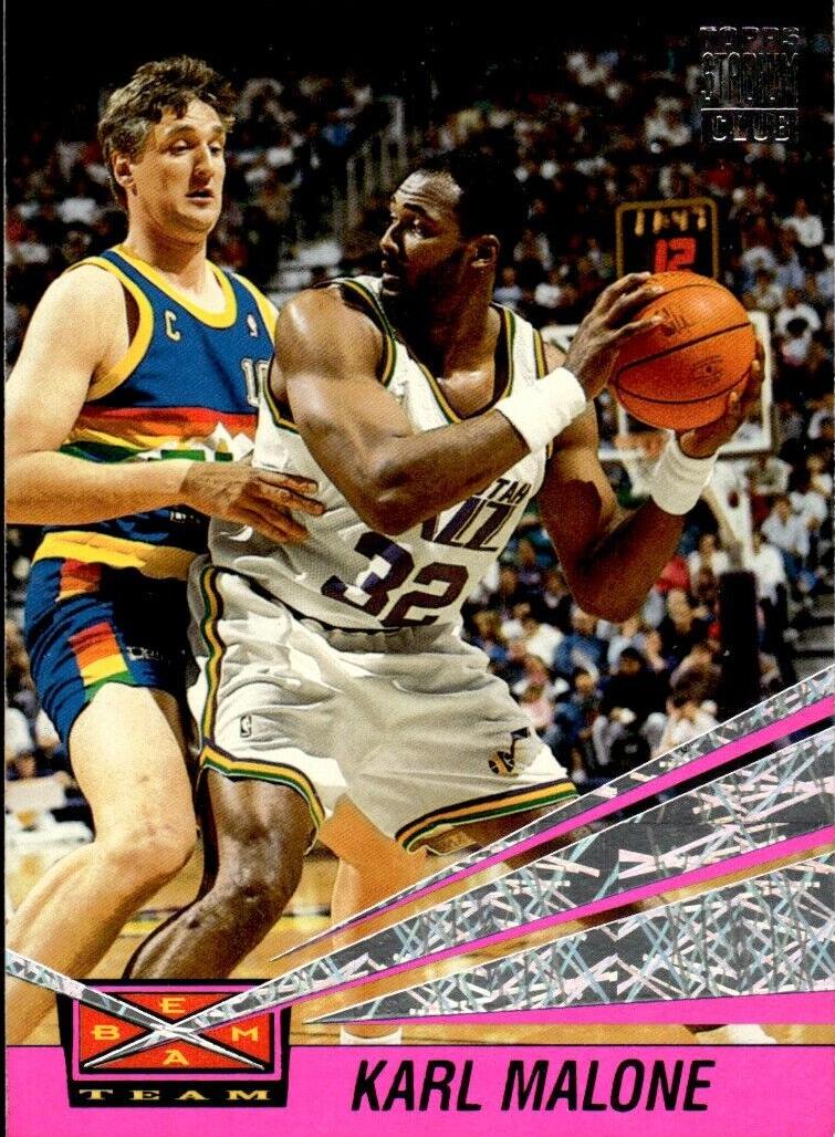 1993 Stadium Club Beam Team Karl Malone #9 card