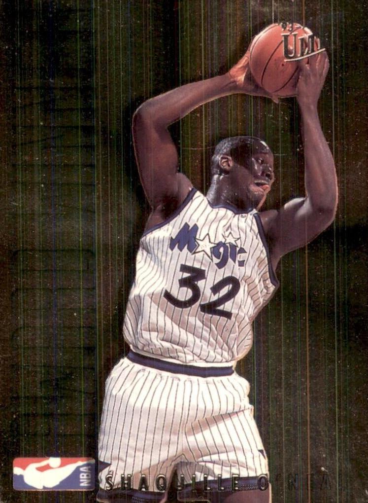 1993 Skybox Premium Shaq Talk Shaquille O'Neal #4 card