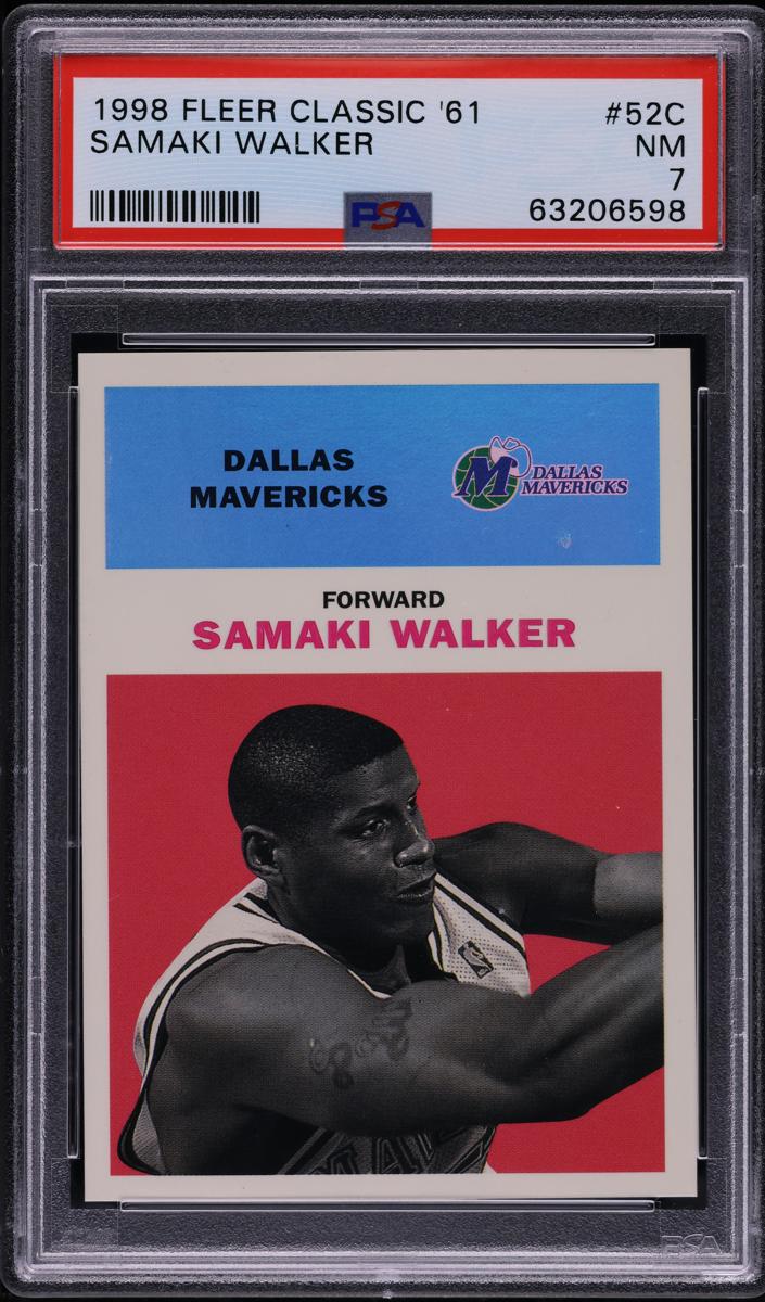 1998 Fleer Samaki Walker #52C card