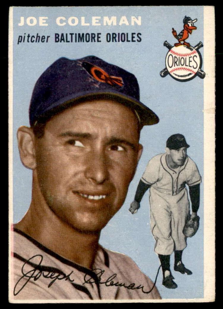 1954 Joe Coleman #156