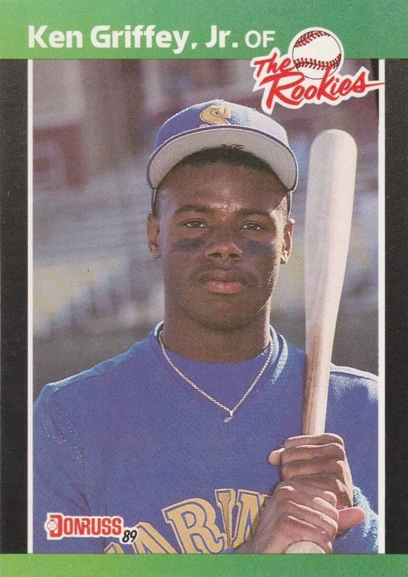 Ken Griffey Jr. 1989 Donruss The Rookies Baseball