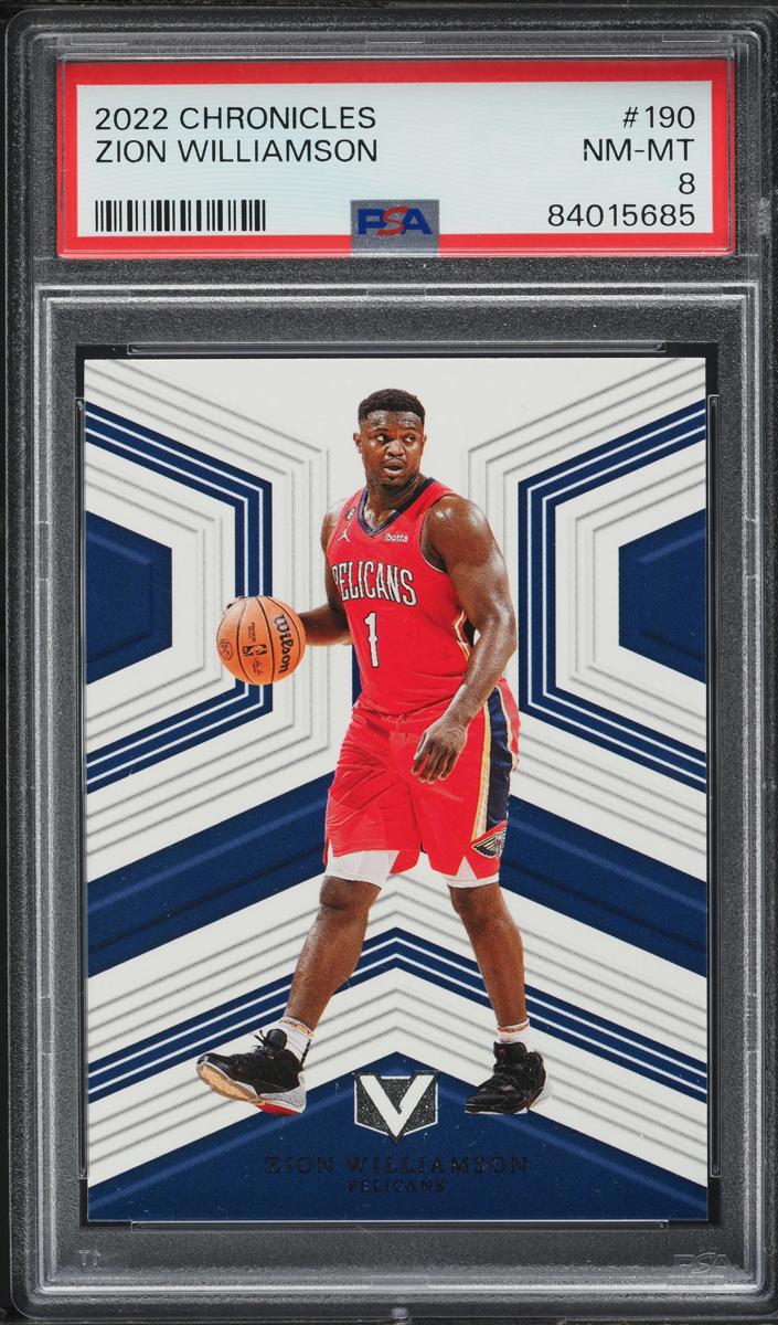 2022 Panini Chronicles Zion Williamson #190 card