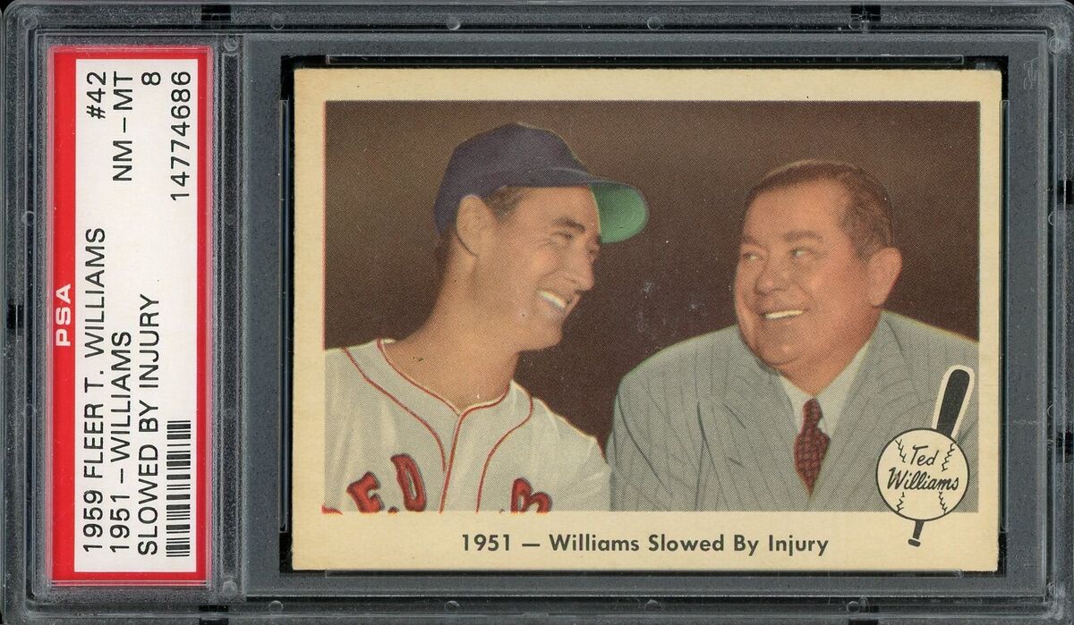 Ted Williams 1959 Fleer Baseball