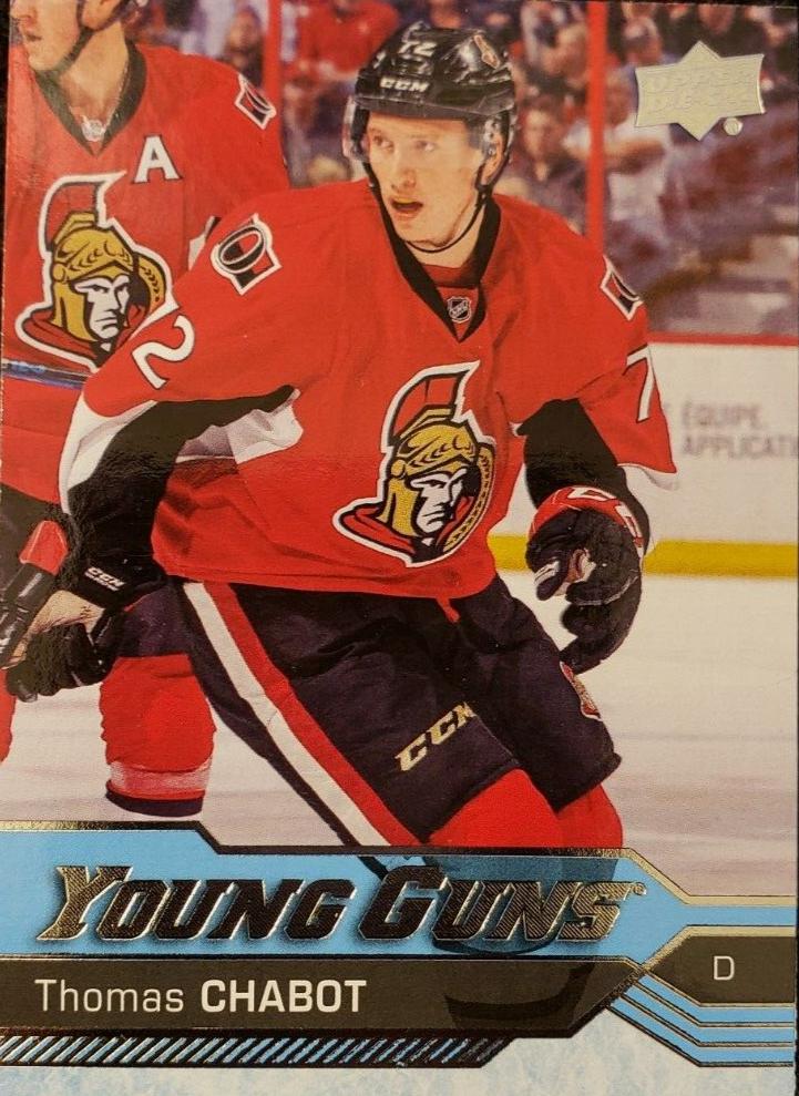 2016 Upper Deck Thomas Chabot #488 card