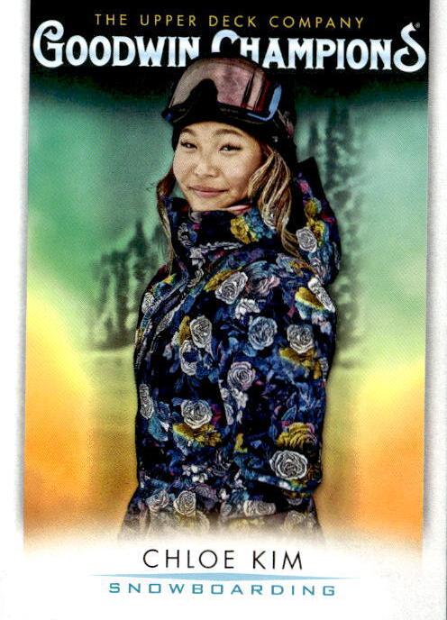 2021 Upper Deck Goodwin Champions Chloe Kim #32 card