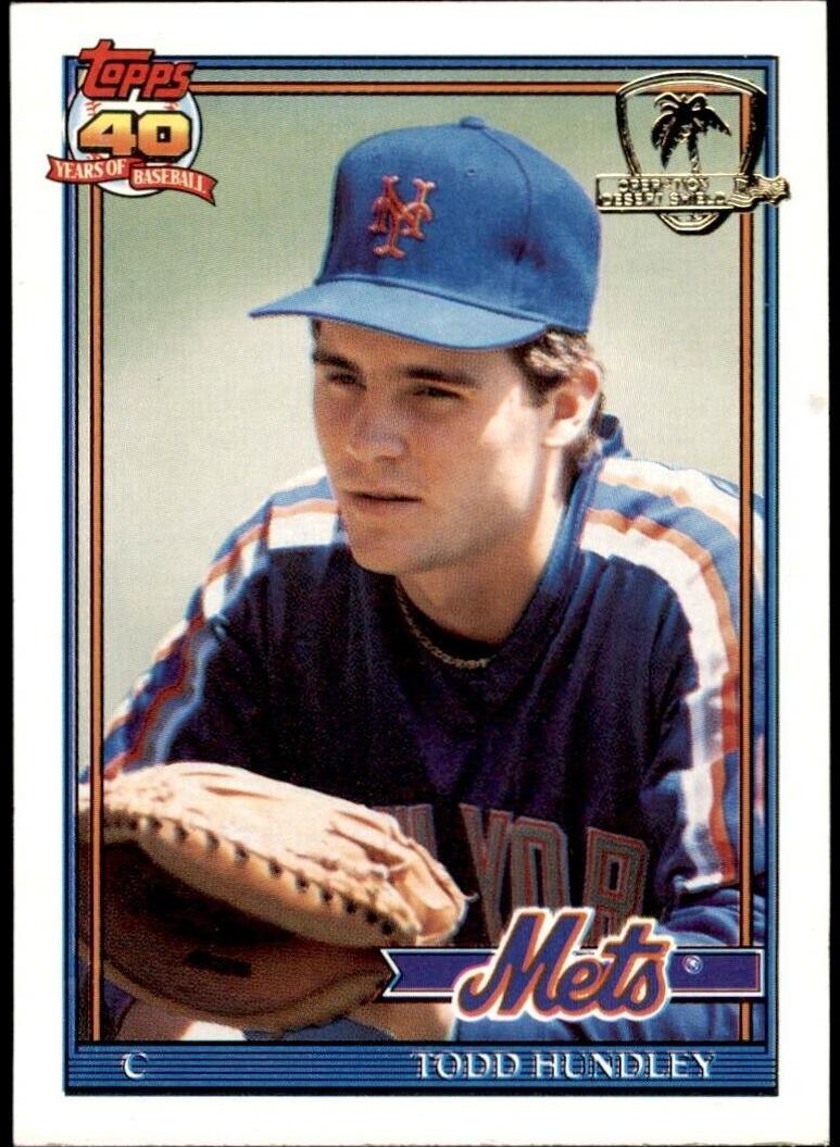 1991 Todd Hundley #457