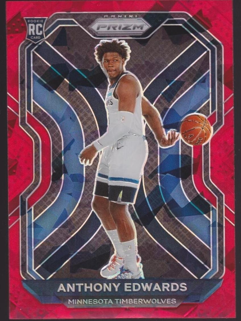 2020 Panini Prizm Base #258 Anthony Edwards front