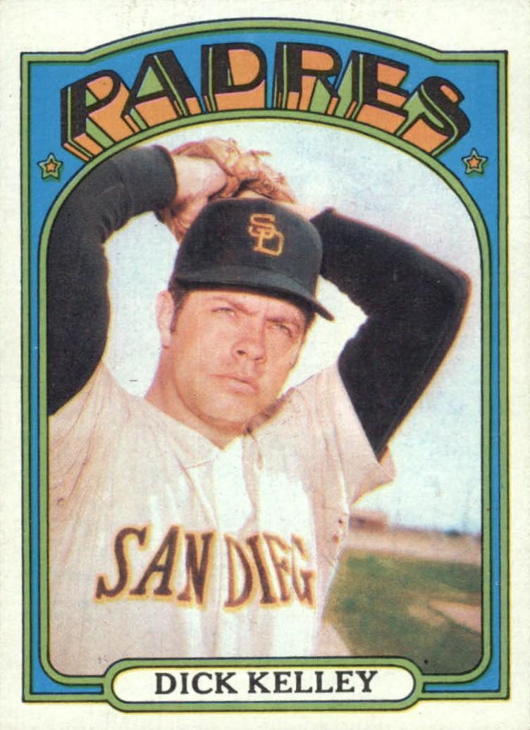 1972 Topps Dick Kelley #412 card