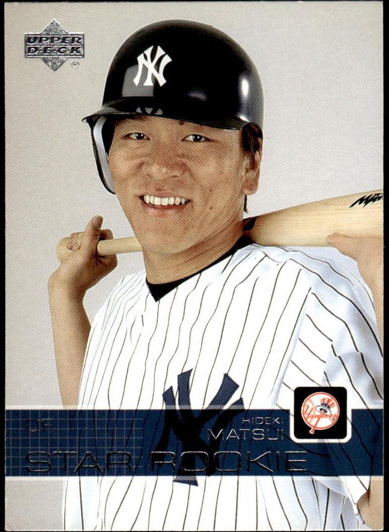 Hideki Matsui 2003 Upper Deck Star Rookie Baseball
