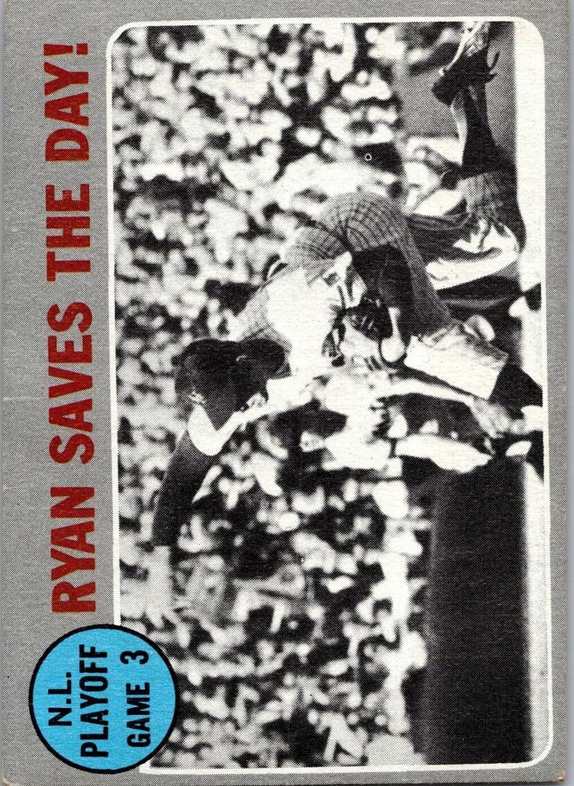 1970 NL Playoff Game 3 Ryan Saves the Day #197