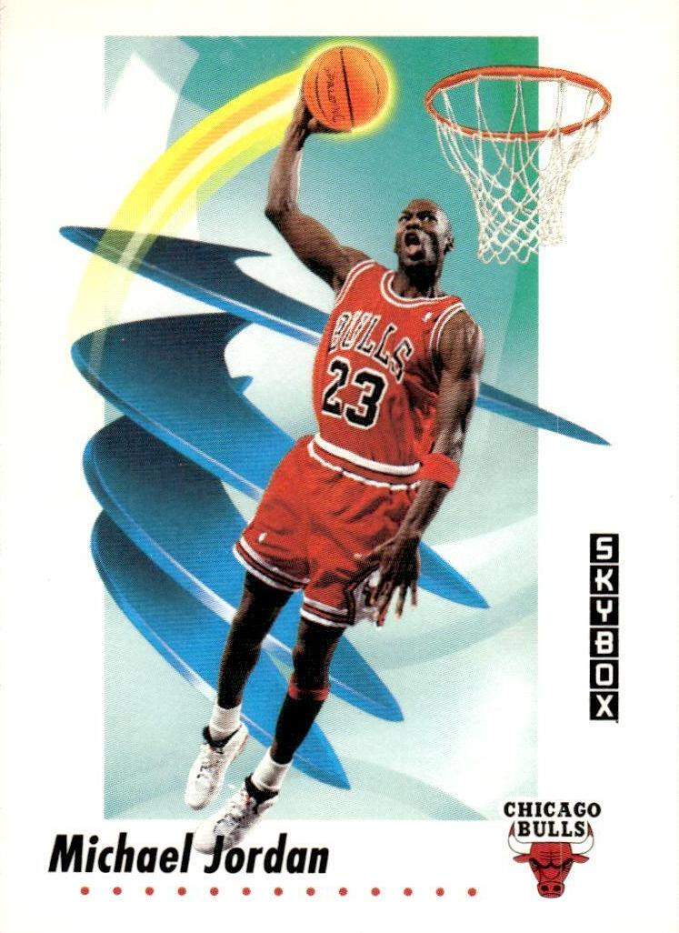 1991 SkyBox #39 Michael Jordan front
