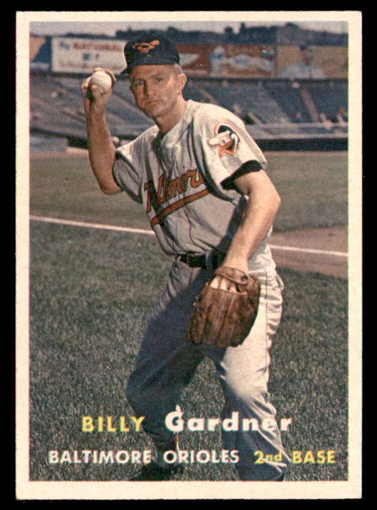 1957 Billy Gardner #17