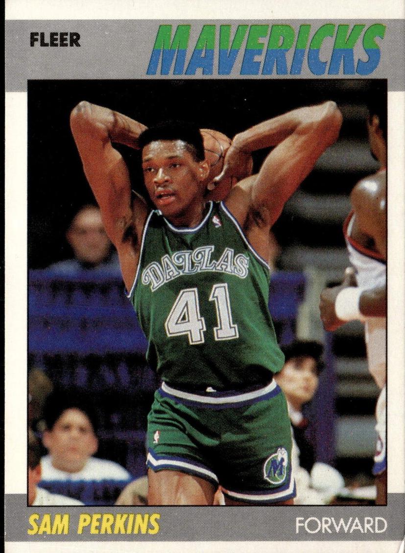 1987 Sam Perkins #84
