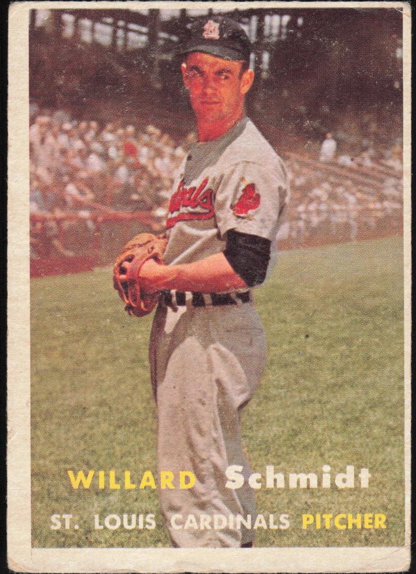 1957 Willard Schmidt #206