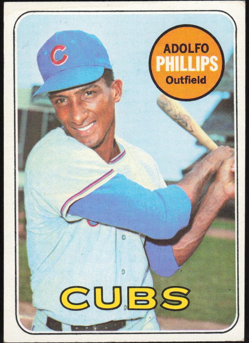 1969 Topps Adolfo Phillips #372 card