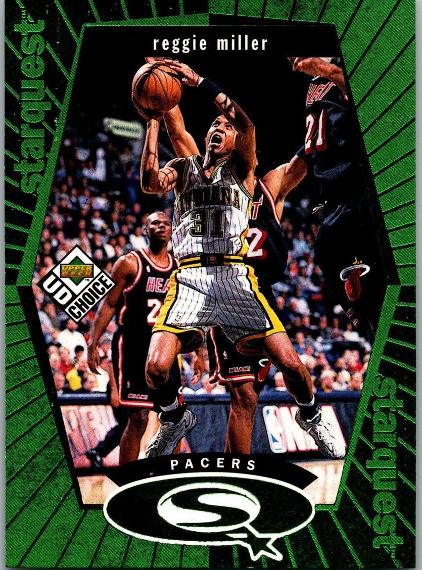 1998 Reggie Miller [Gold] #SQ11