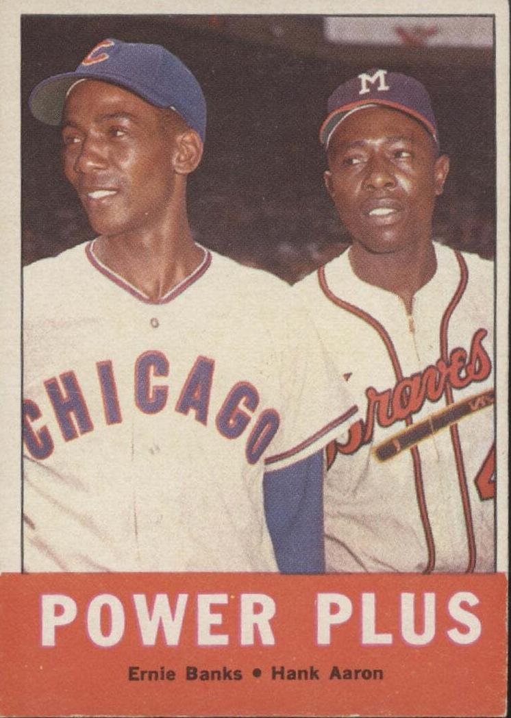 1963 Banks/Aaron #242