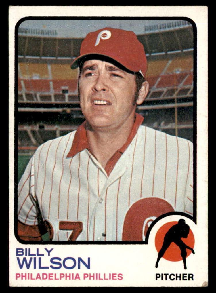 1973 Topps Billy Wilson #619 card