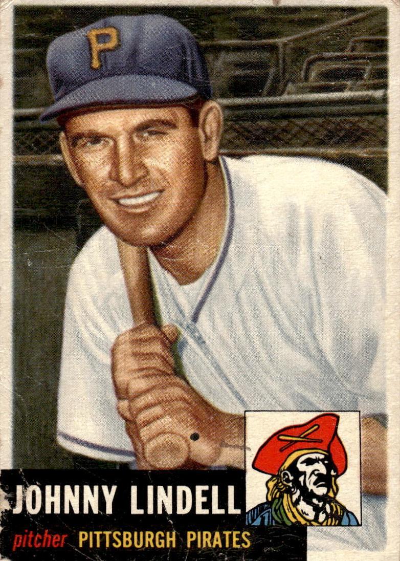 1953 Topps Johnny Lindell #230 card