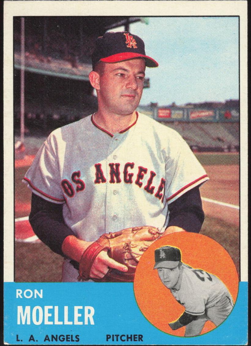 1963 Topps Ron Moeller #541 card