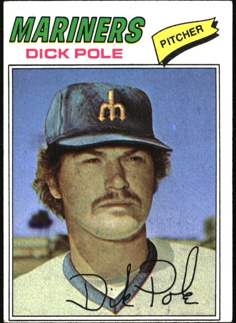 1977 Topps Dick Pole #187 card