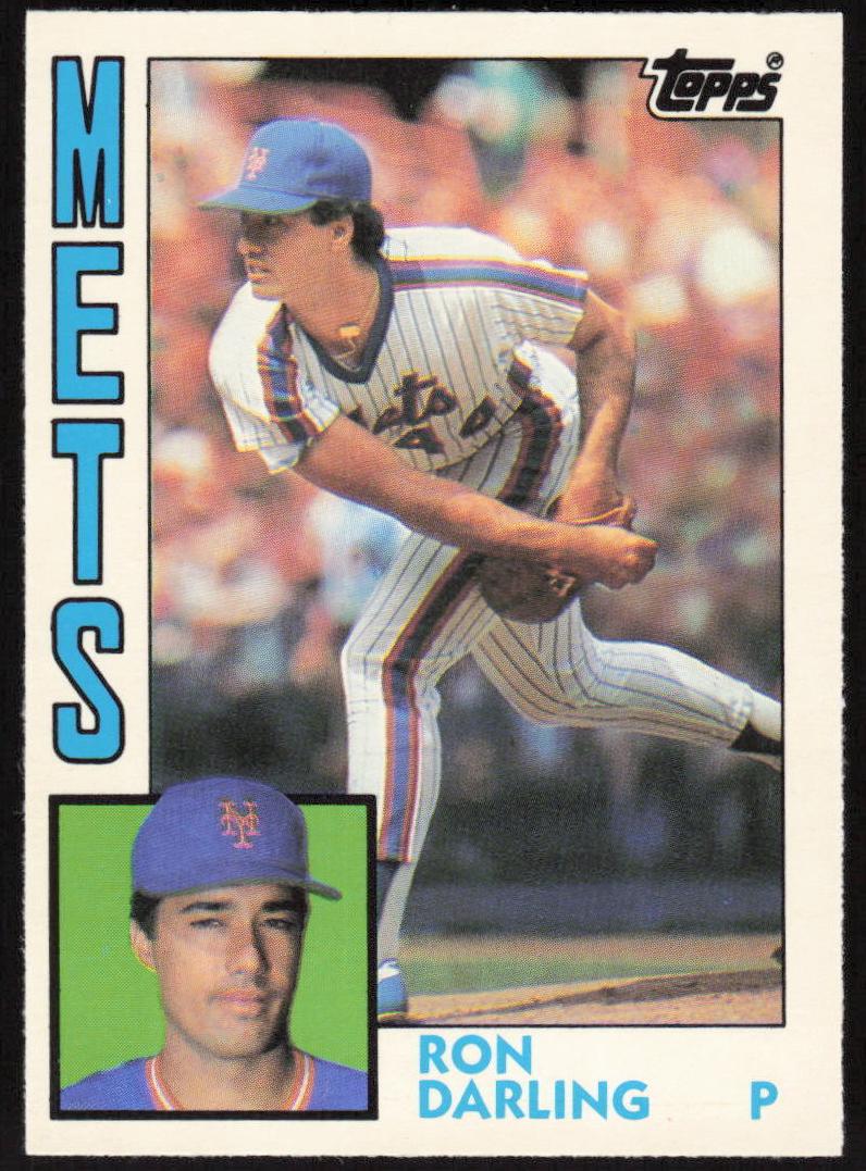Ron Darling 1984 Topps Traded Baseball