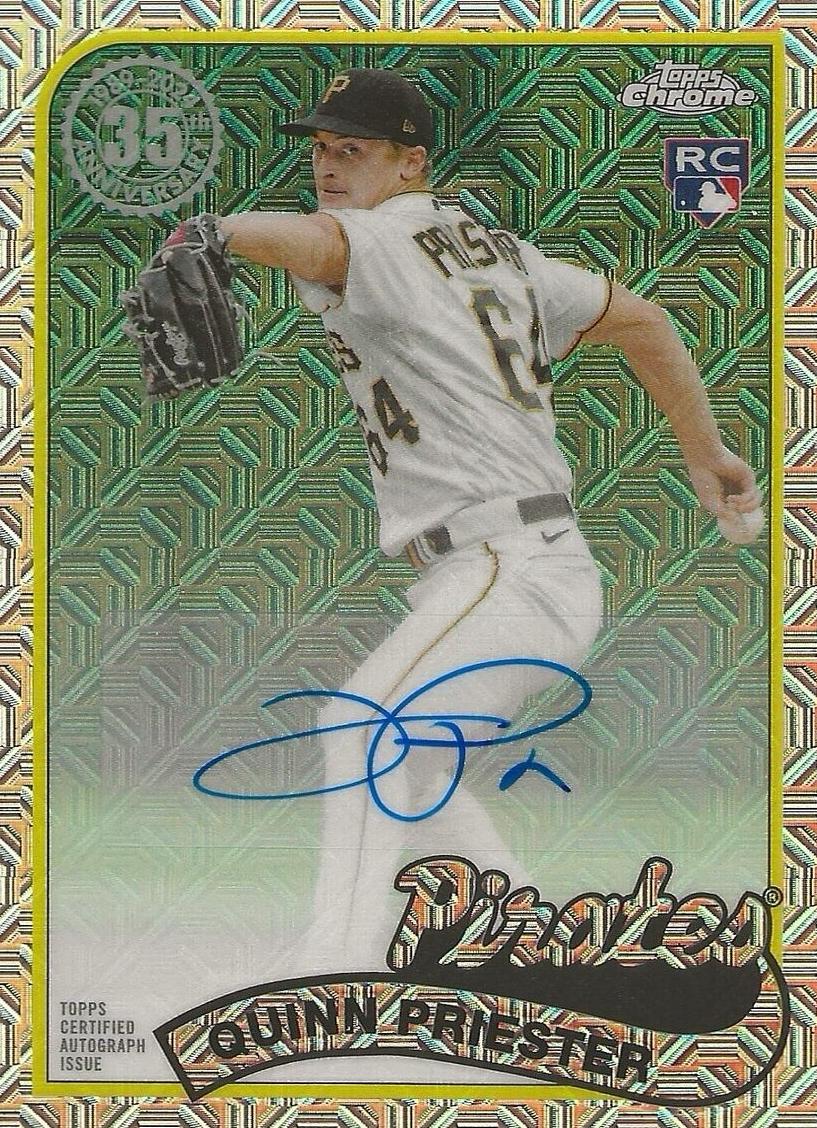 2024 Topps Chrome Quinn Priester #RA-QP card