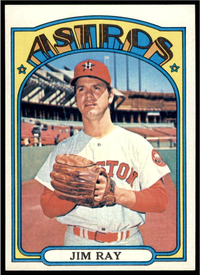 1972 Topps Jim Ray #603 card