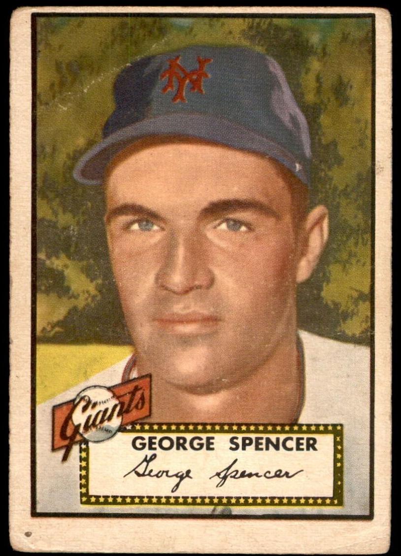 1952 George Spencer #346
