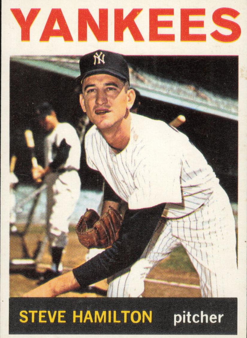 1964 Topps Steve Hamilton #206 card