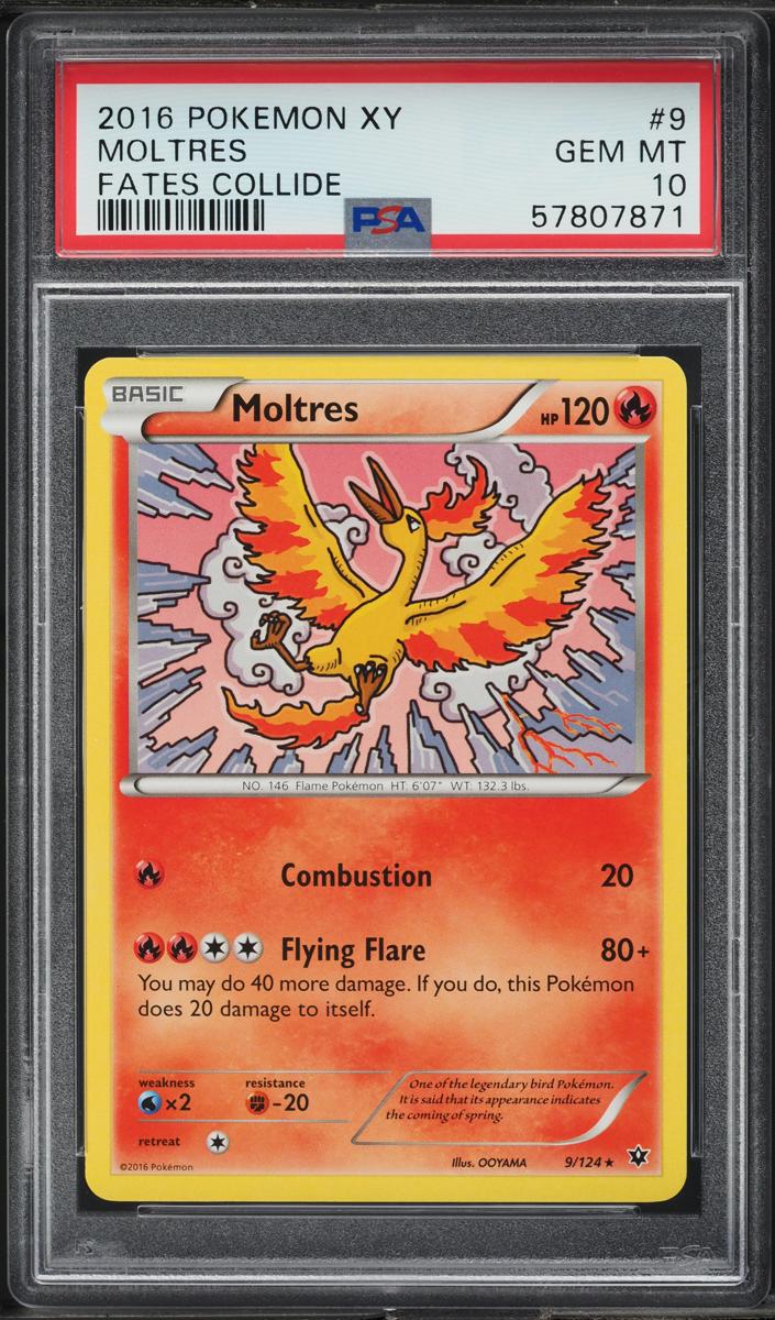 Moltres 2016 Pokemon XY Fates Collide