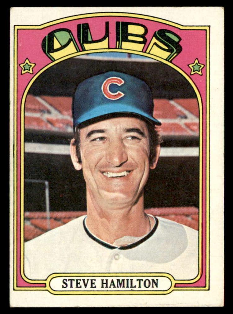1972 Topps Steve Hamilton #766 card