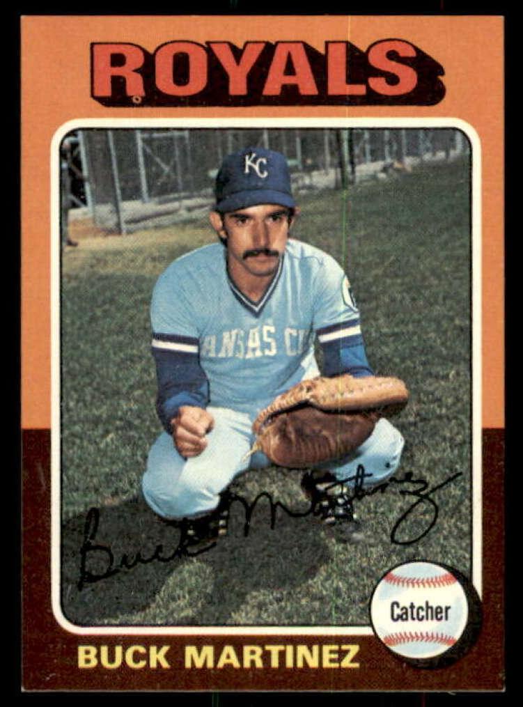 1975 Topps Buck Martinez #314 card